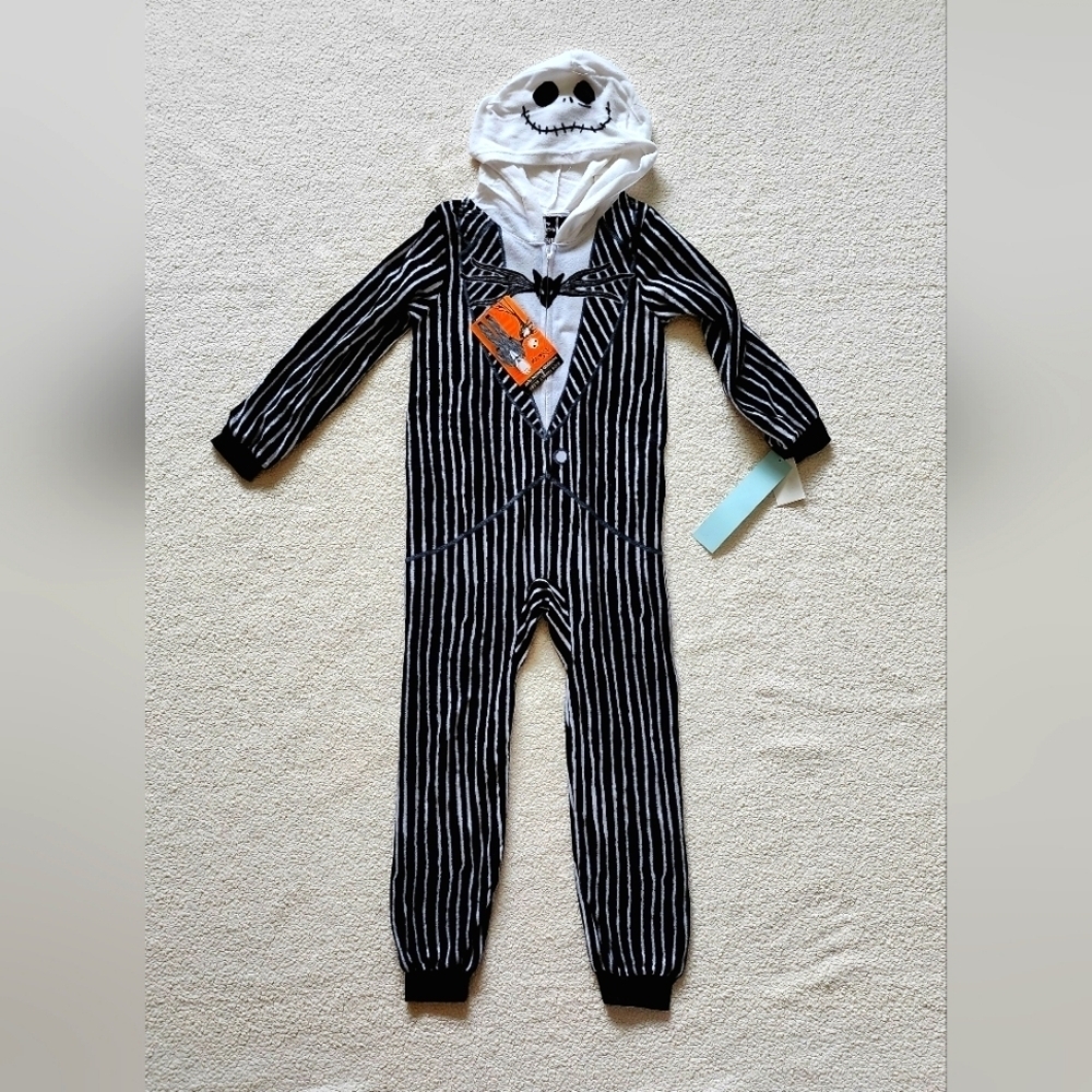 New men's The Nightmare Before Christmas Jack Skellington Halloween jumpsuit